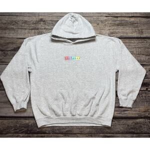 Surfaces Hoodie Adult Large Gray Grudge Pullover Sweatshirt Skater Embroidered